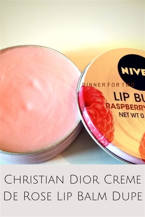 christian dior creme de rose lip balm dupe|dior lip addict balm.